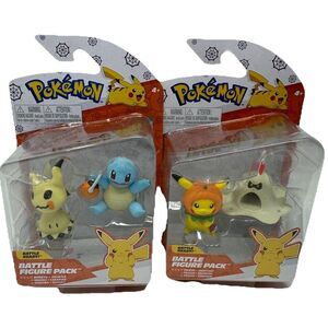 Pokemon PIKACHU MIMIKYU & SQUIRTLE Halloween Special Ed. Battle Pack Nintendo
